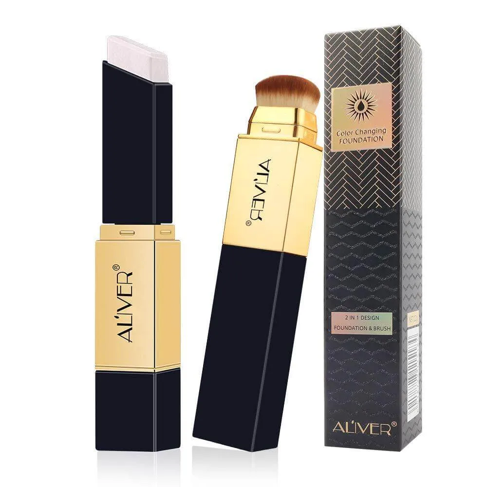 Aliver 2-in-1 Colour Changing Full Coverage Foundation Stick