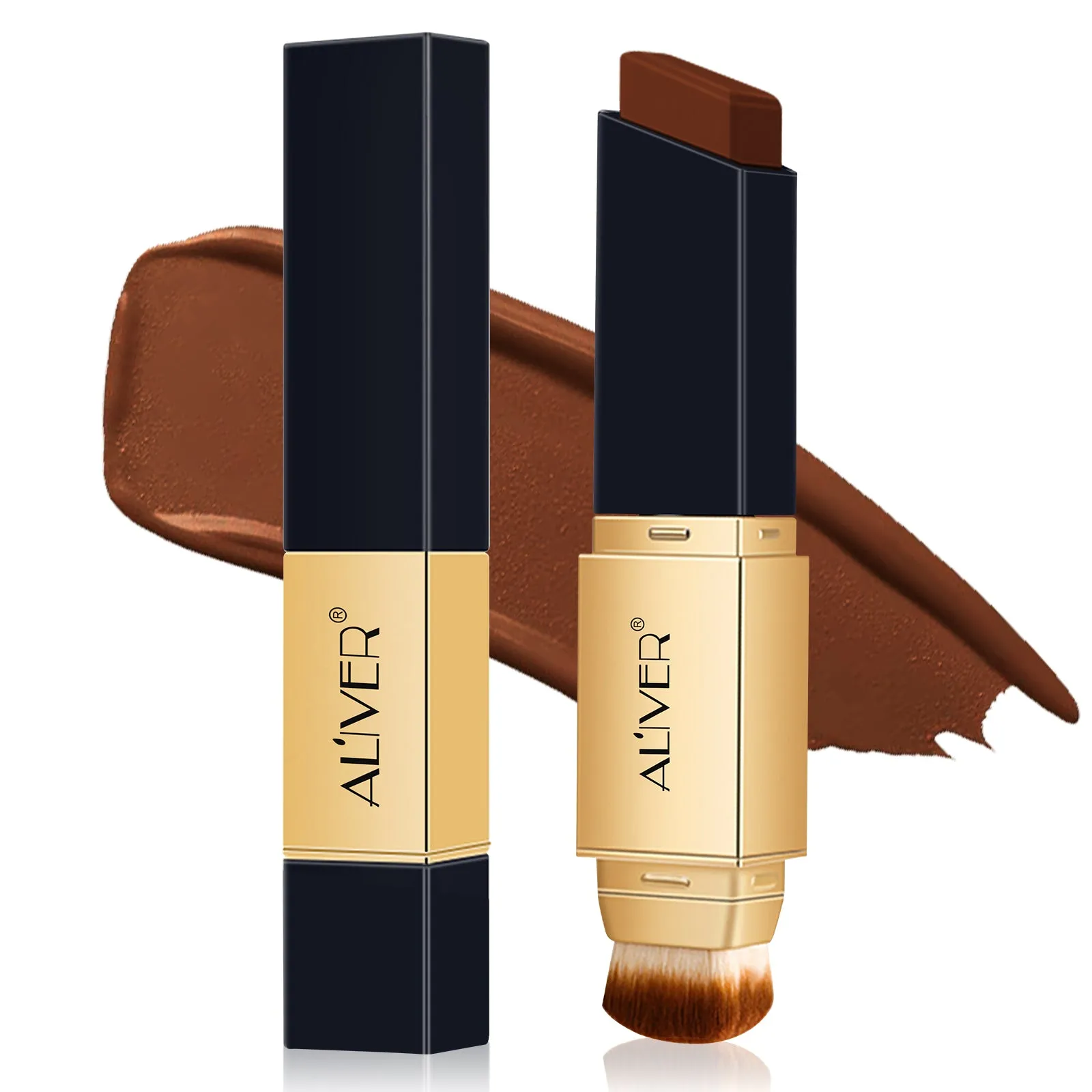 Aliver 2-in-1 Colour Changing Full Coverage Foundation Stick