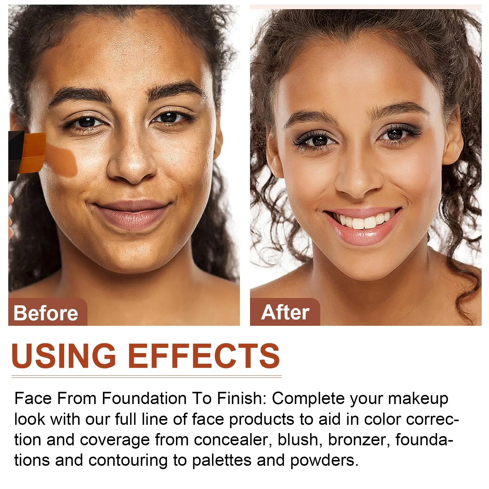 Aliver 2-in-1 Colour Changing Full Coverage Foundation Stick