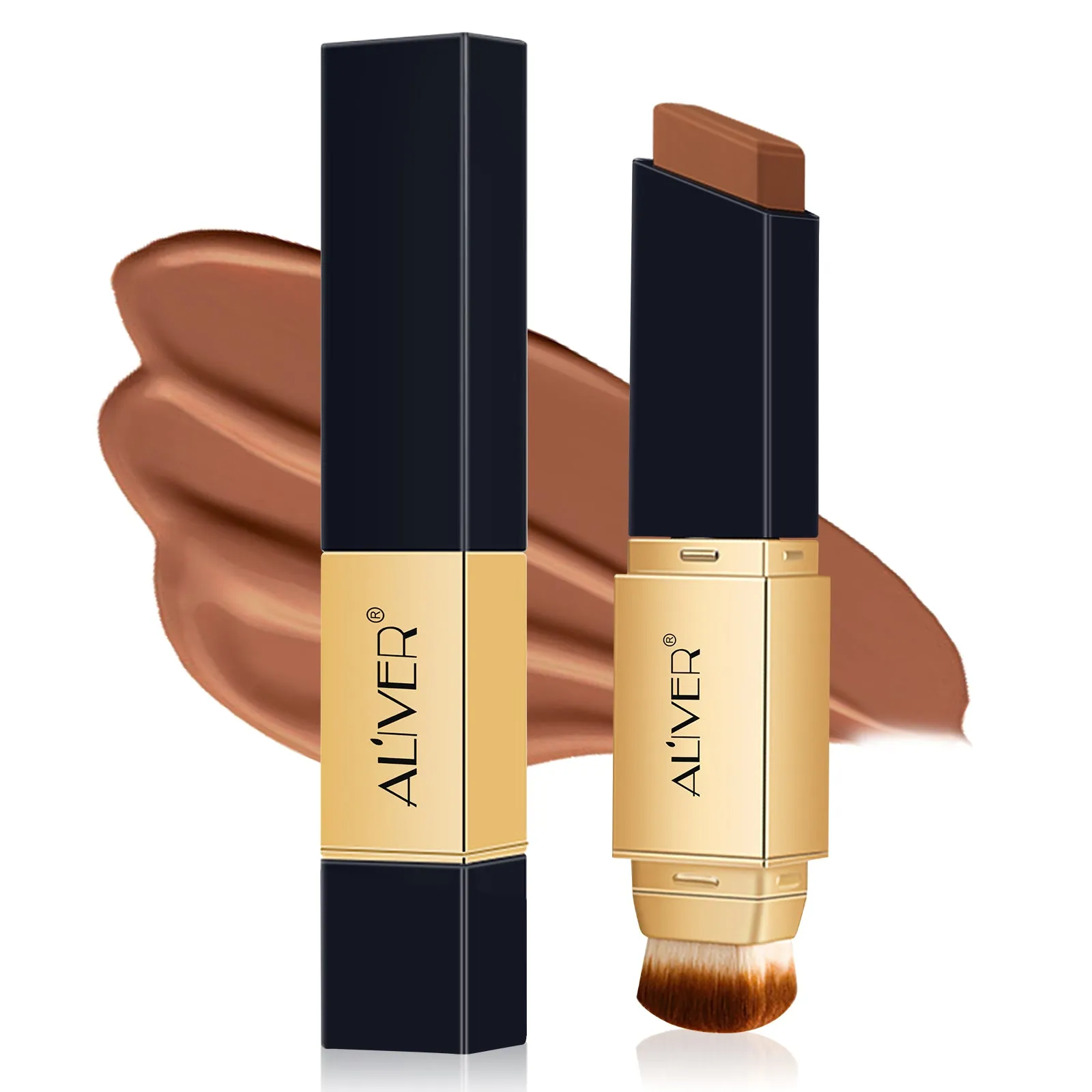 Aliver 2-in-1 Colour Changing Full Coverage Foundation Stick
