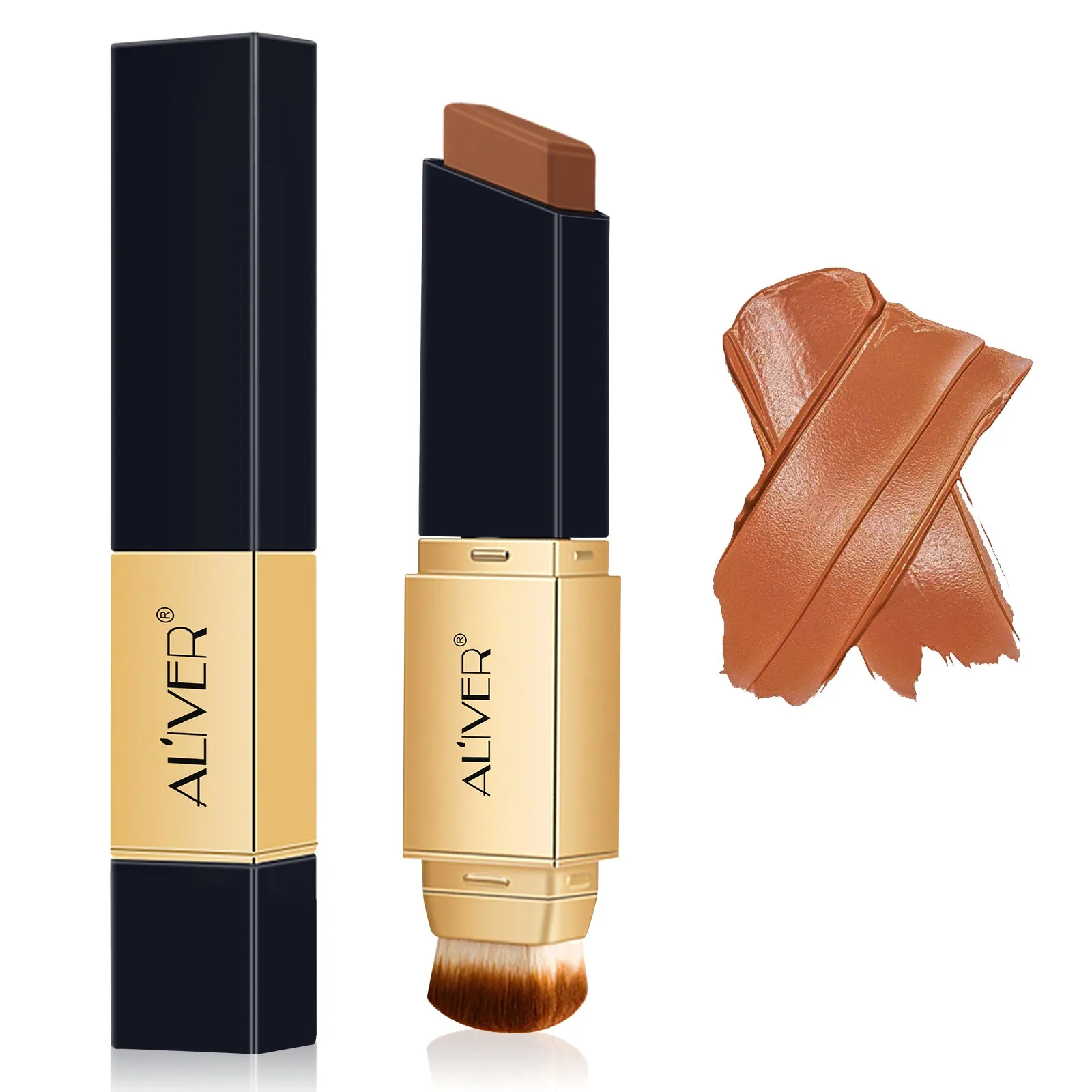 Aliver 2-in-1 Colour Changing Full Coverage Foundation Stick
