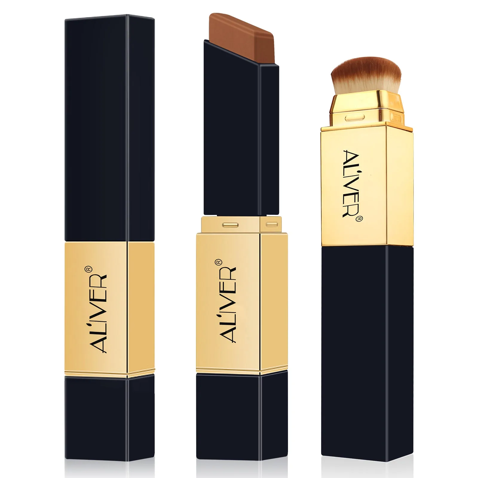 Aliver 2-in-1 Colour Changing Full Coverage Foundation Stick