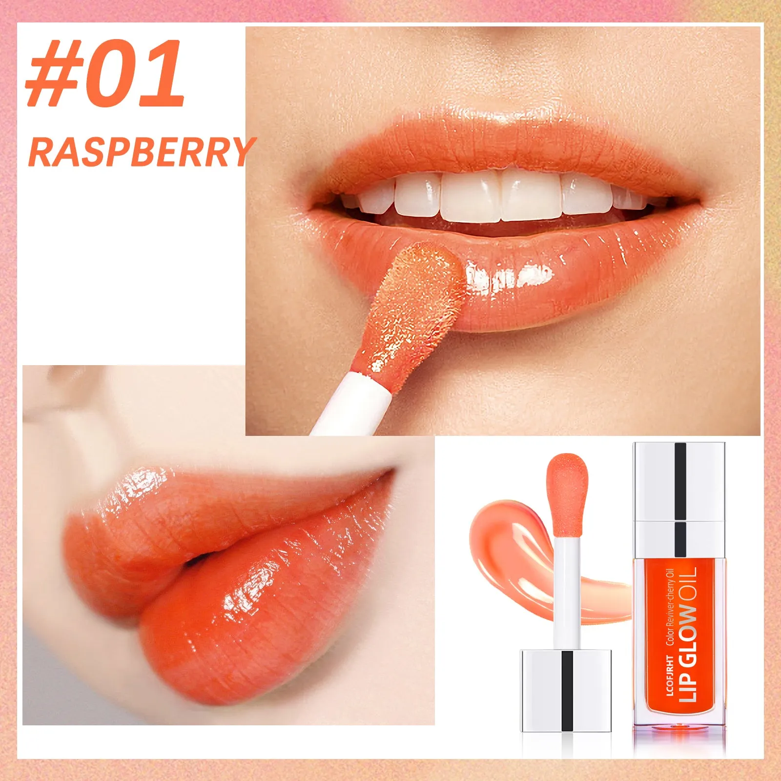 LCOFJRHT Lip Gloss Oil