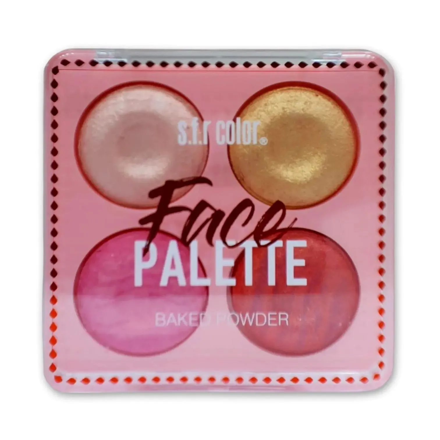 S.F.R Color Face Palette Baked Powder 20g